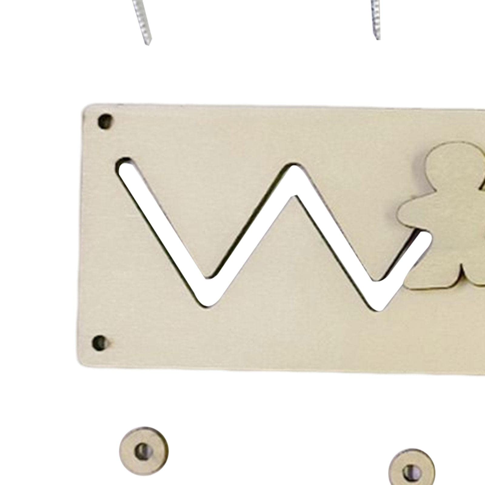Montessori Sensory Busy Board Accessories - Slide Track DIY Parts for Kids | Educational Developmental Toys for Toddlers | Perfect for Home Learning & Travel Activities (Style A)