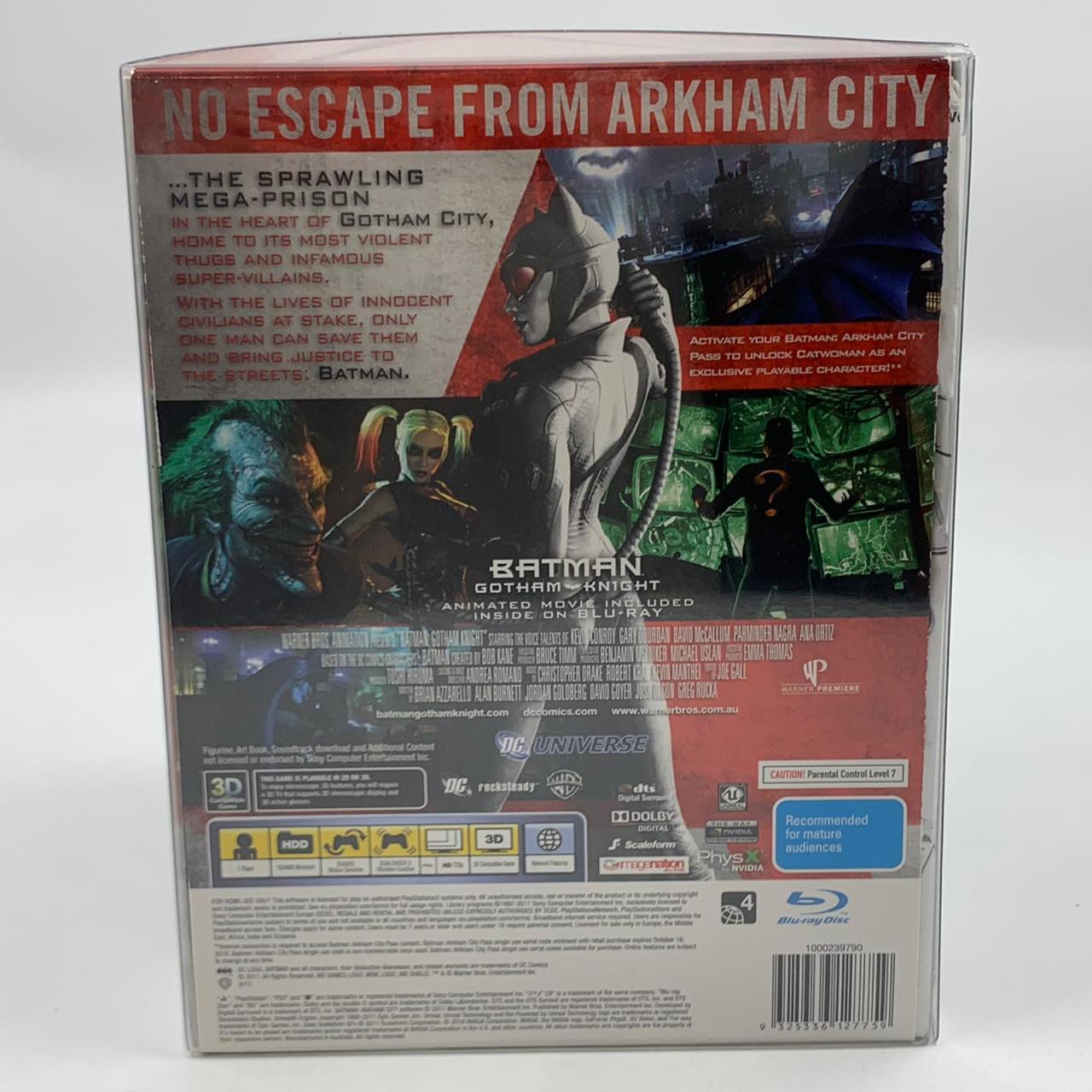 Batman Arkham City Collector's Edition for PS3 - Limited Edition Game with Exclusive Content | Perfect for Gaming Enthusiasts & Batman Fans | Great for Solo Play, Gifts & Collectors