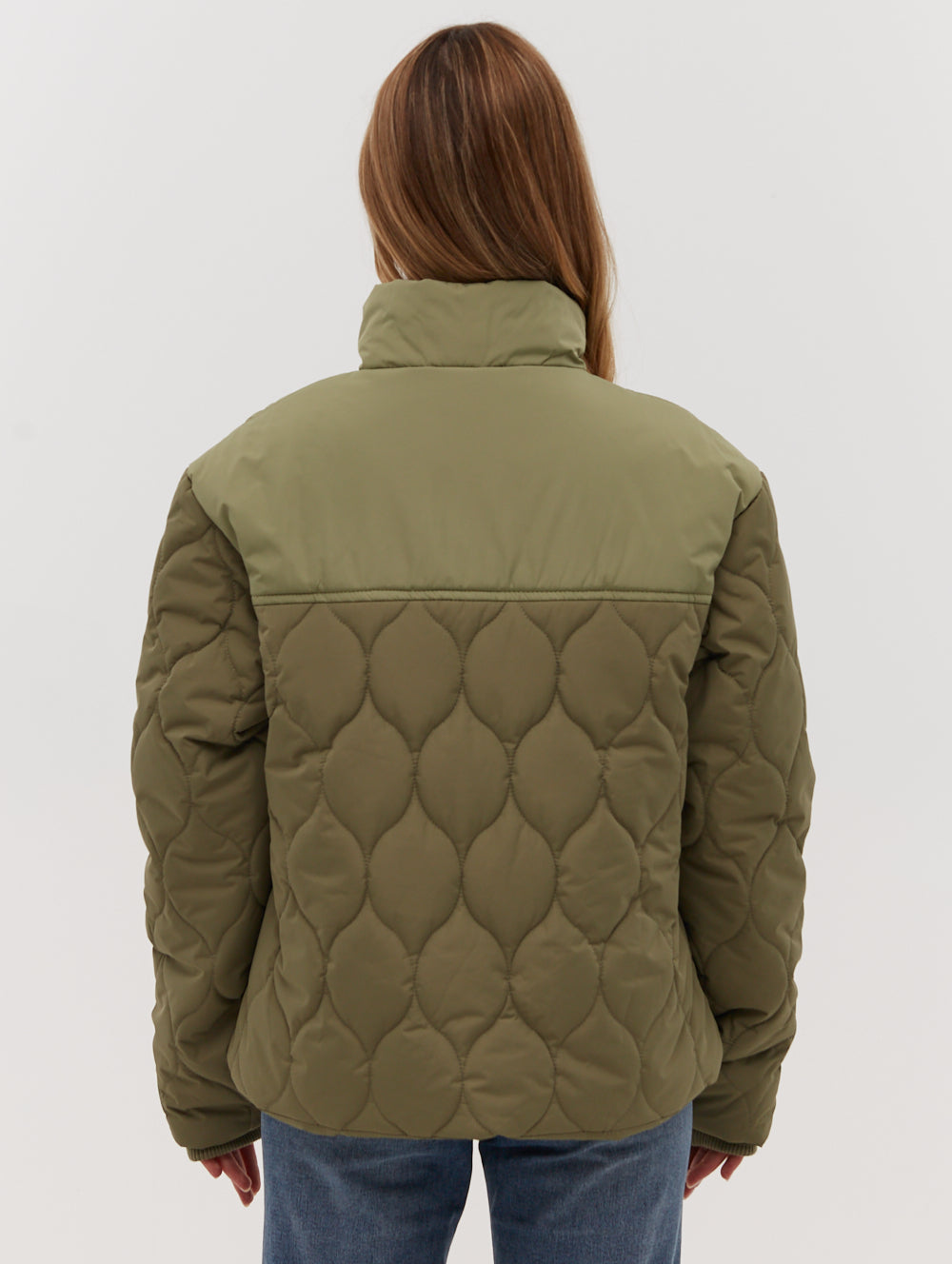 Jorgia Quilted Jacket for Women - Lightweight Puffer Coat with Stand Collar | Perfect for Fall, Winter & Outdoor Activities