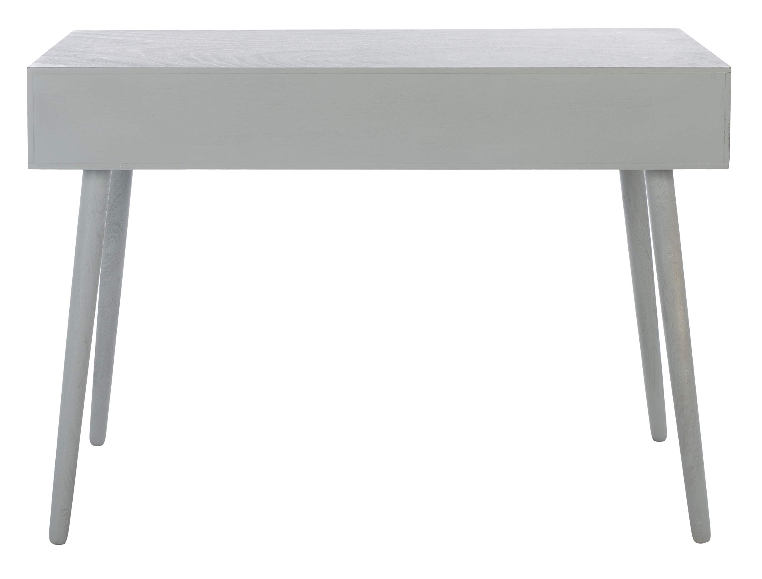 SAFAVIEH Home Collection Remy Distressed Grey 1-Drawer Writing Desk - Vintage Style Home Office Furniture for Small Spaces & Bedrooms