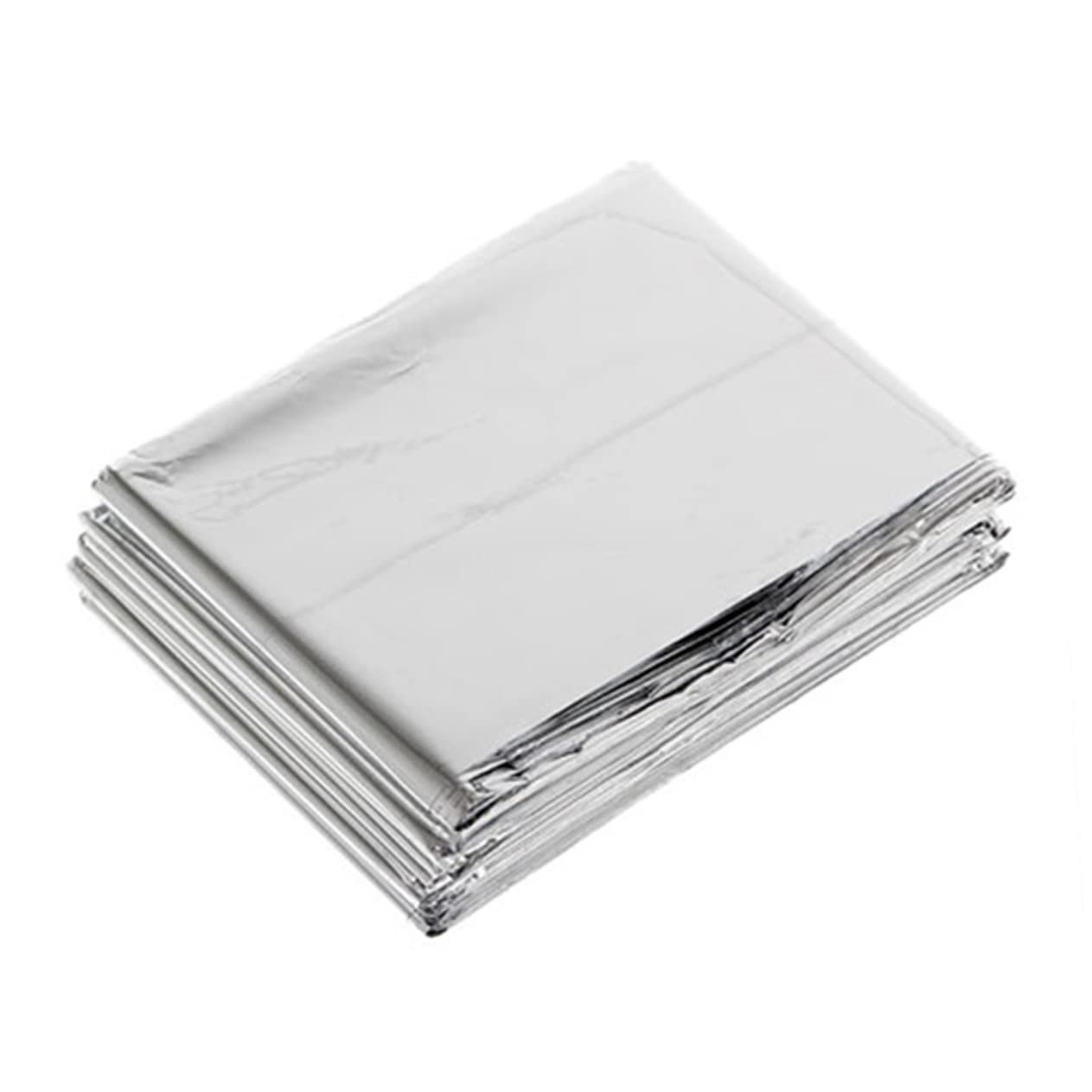 5-Pack Cabilock Plant Cover Blanket - Reflective Thermal Film for Garden Plants, Emergency Blanket & Growth Protection - Ideal for Outdoor Gardening, Greenhouses & Winter Plant Care