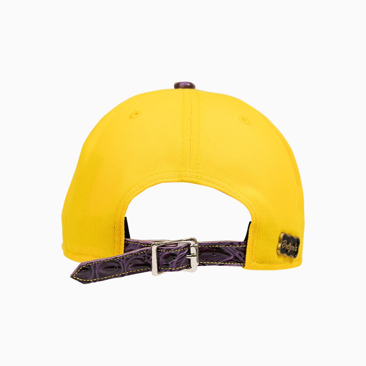 Breyer's Buck 50 Los Angeles Lakers NBA Snapback Hat with Genuine Leather Visor - Perfect for Basketball Games, Streetwear & Sports Fans