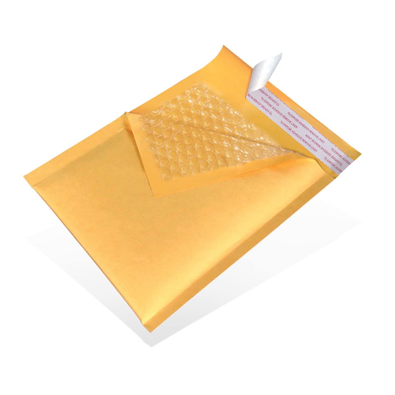 1000#CD 7.25x8 Inch Kraft Paper Bubble Padded Envelopes - Heavy Duty Shipping Mailers for Packages, Documents & Merchandise - Perfect for Ecommerce, Small Business & Secure Mailing