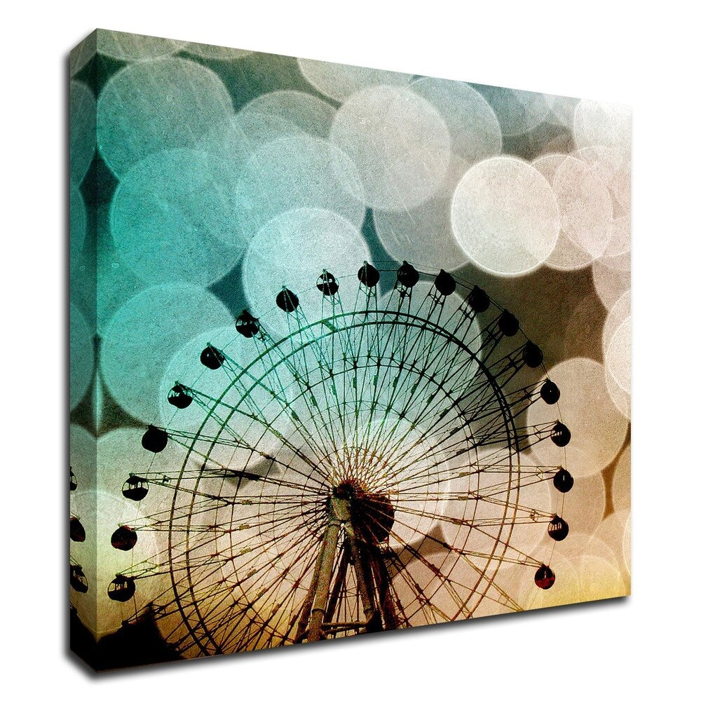 At the Fair by Sylvia Coomes - Premium Canvas Art Print Ready to Hang - Perfect for Living Room, Bedroom & Office Wall Decor