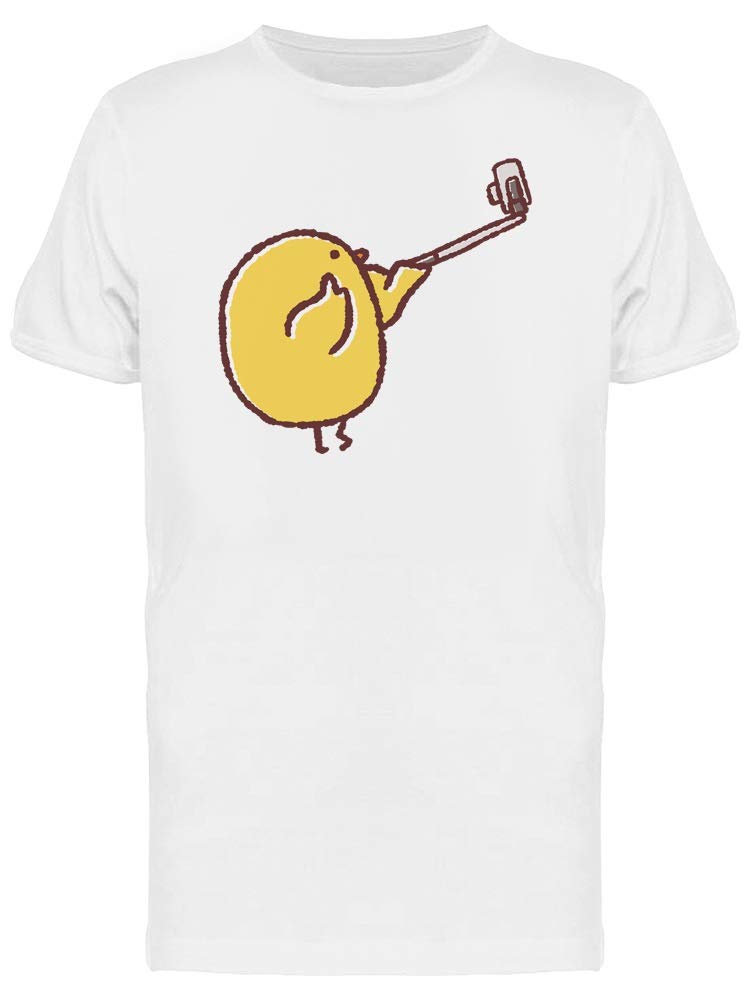 Funny Chicken Taking A Selfie T-Shirt for Men - Trendy Graphic Tee for Casual Wear & Gifts