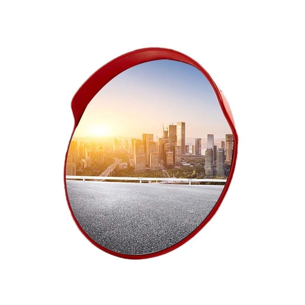 Unbreakable Convex Safety Mirror 120cm - Shatterproof Traffic & Parking Mirror for Blind Spots, Driveways, Warehouses, and Road Safety
