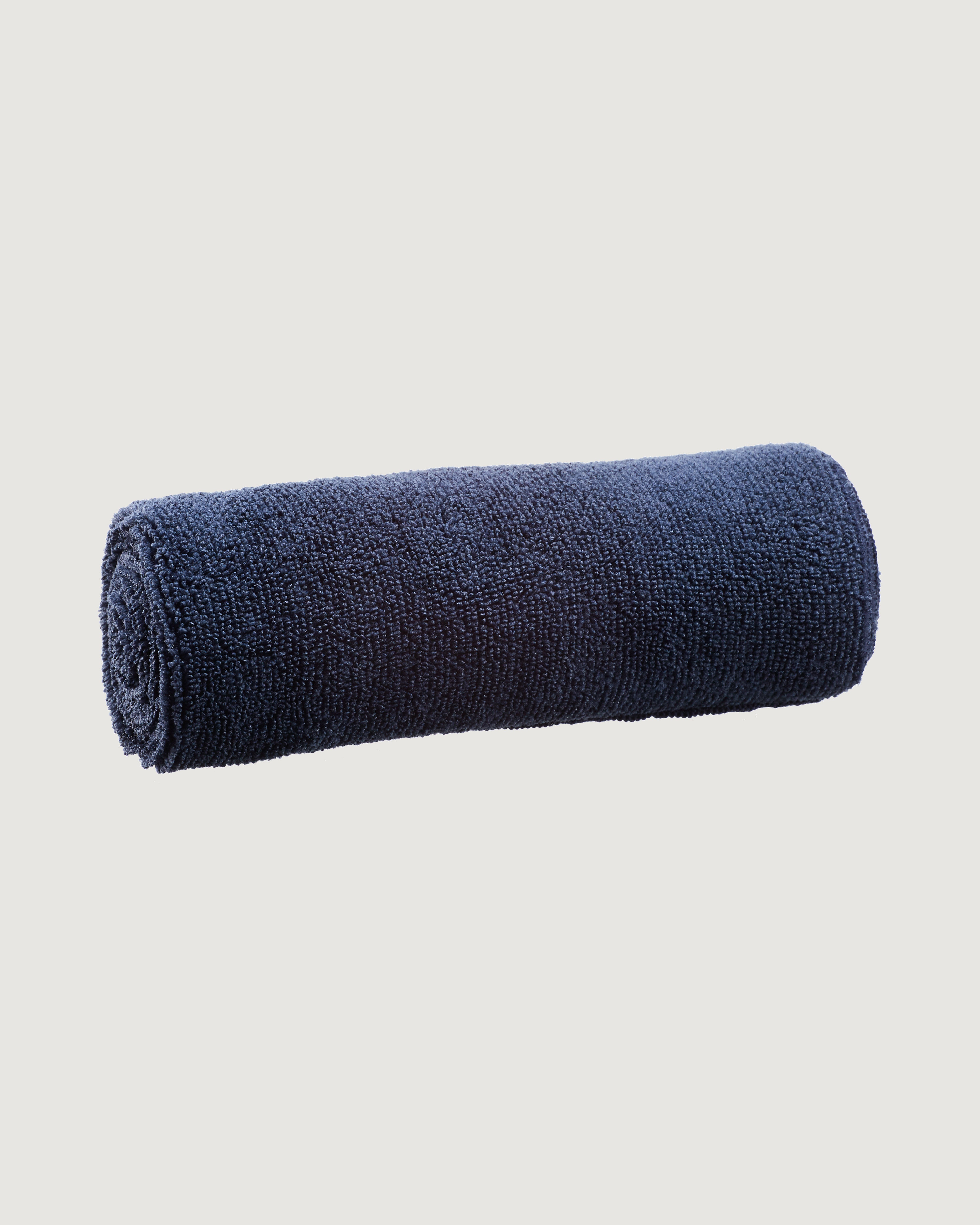 Premium Microfiber Towel - Medium Size, Dark Blue - Ultra Absorbent & Quick Dry for Gym, Travel & Sports