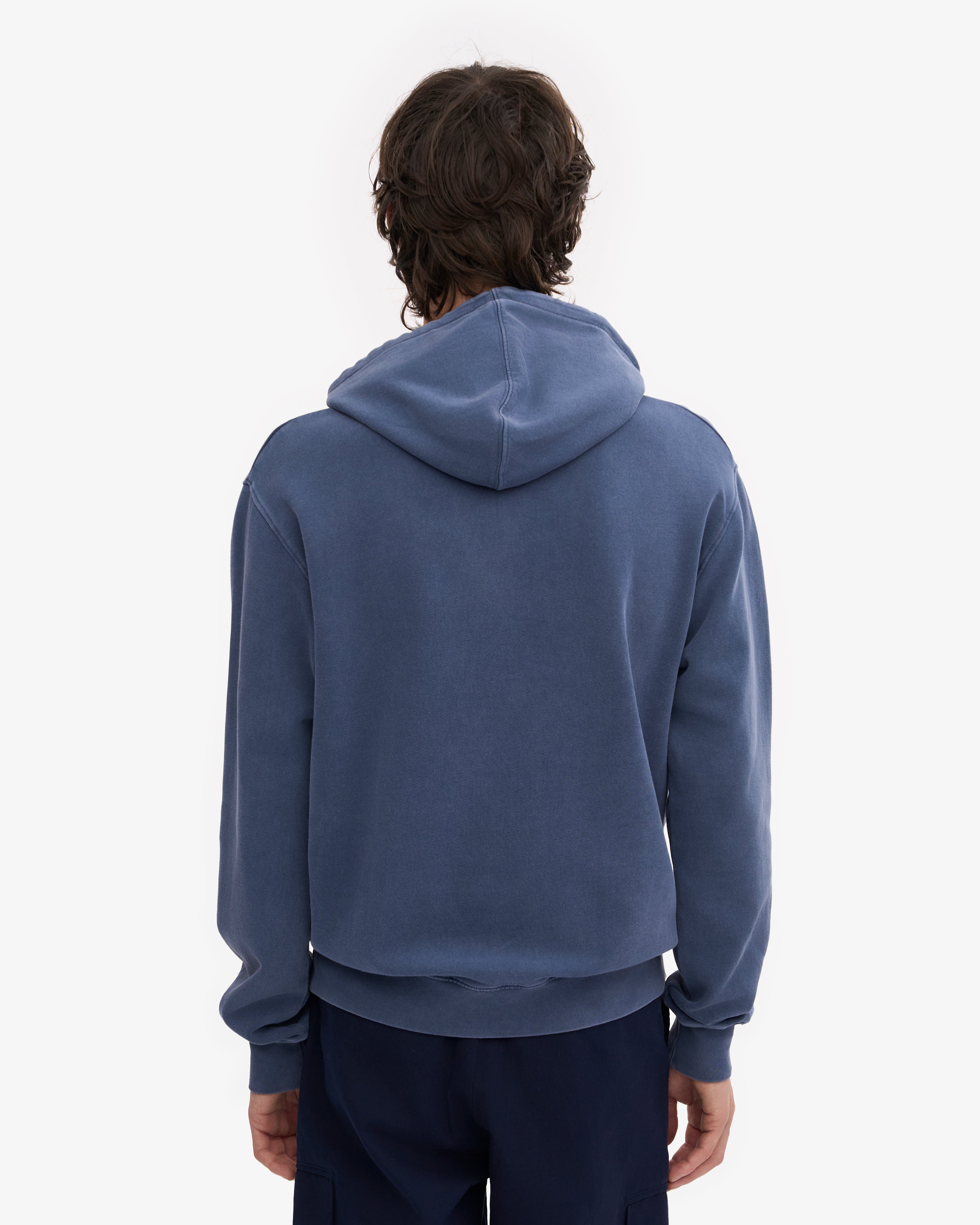 Classic Organic Cotton Hoodie - Neptune Blue | Comfortable & Eco-Friendly Pullover for Men & Women | Perfect for Casual Wear, Outdoor Activities & Loungewear