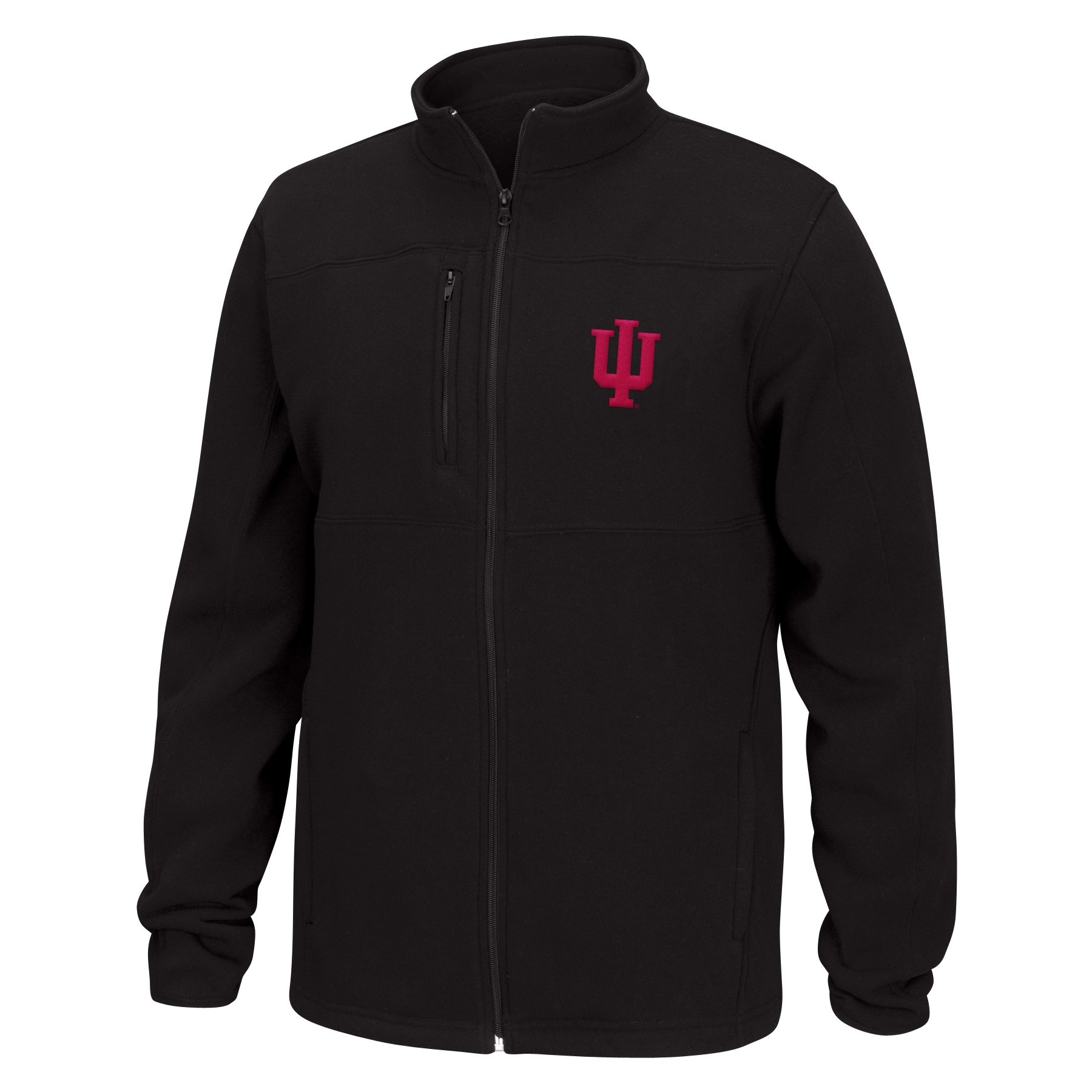 J America NCAA Men's Quest Brushed Poly Jacket - Lightweight Fleece-Lined Windbreaker for College Sports Fans - Perfect for Football, Basketball & Tailgating