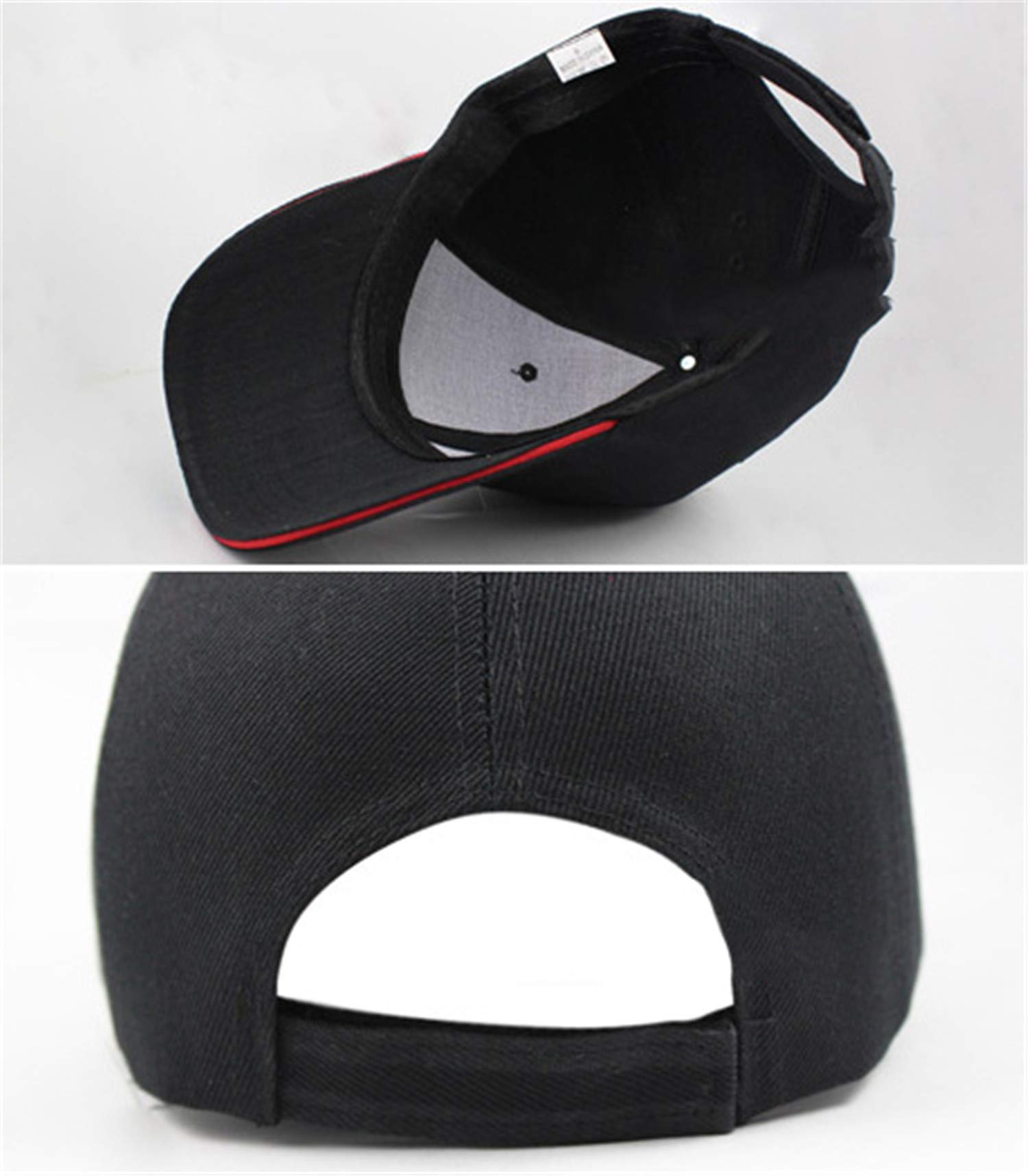 Andongnywell Men's & Women's Baseball Cap - Adjustable Cotton Dad Hat for Sun Protection - Plain Blank Unisex Casual Hat for Outdoor Sports, Hiking, and Daily Wear