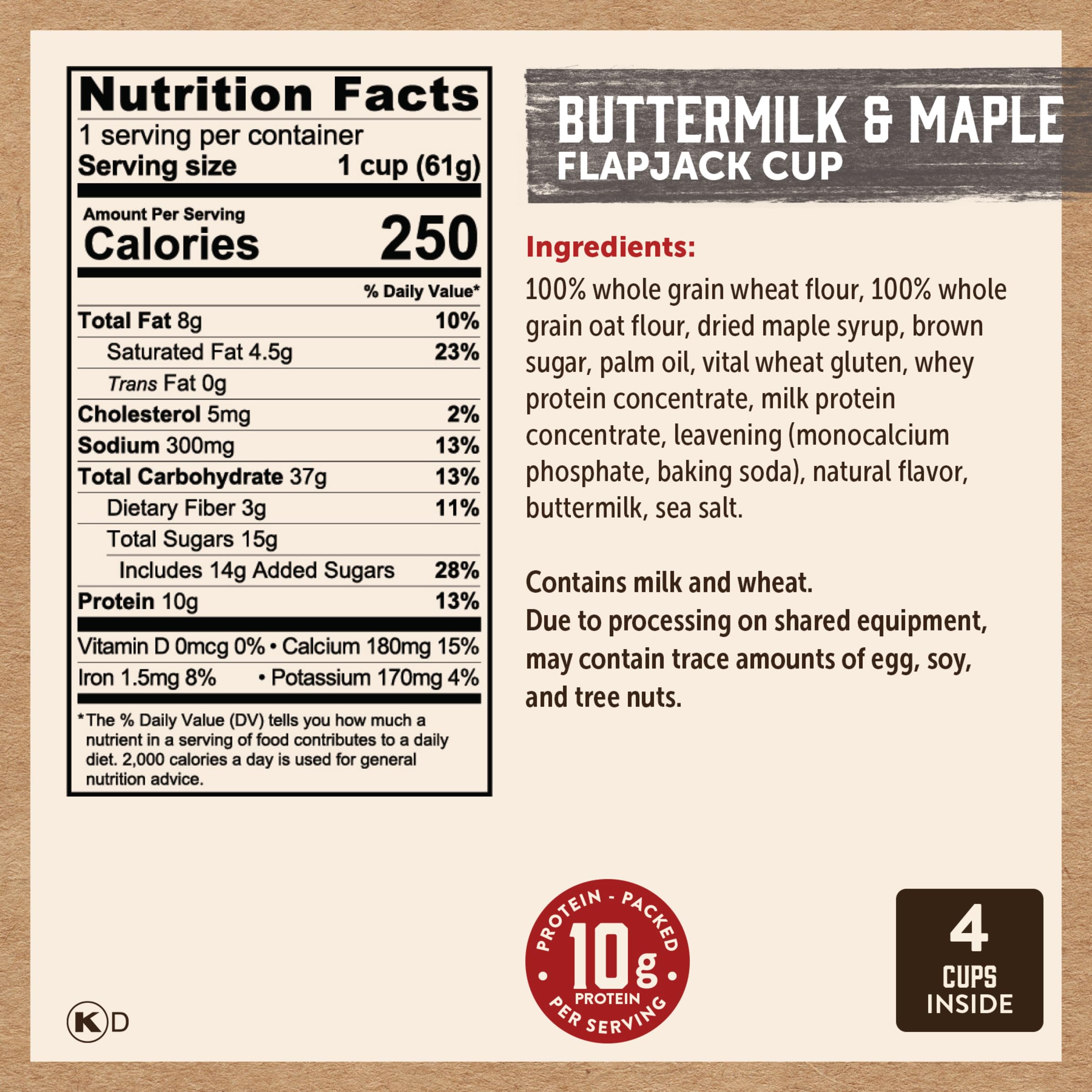 Kodiak Cakes Protein Pancake Mix - Buttermilk, Chocolate Chip & S’mores Variety Pack | High Protein Breakfast On-The-Go | Perfect for Camping, Hiking & Quick Morning Meals