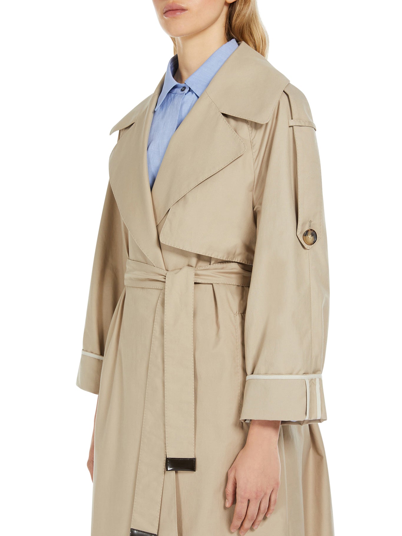 Waterproof Twill Trench Coat for Men & Women - Stylish Raincoat with Drop Proof Design for Outdoor, Commuting & Travel | All-Weather Protection