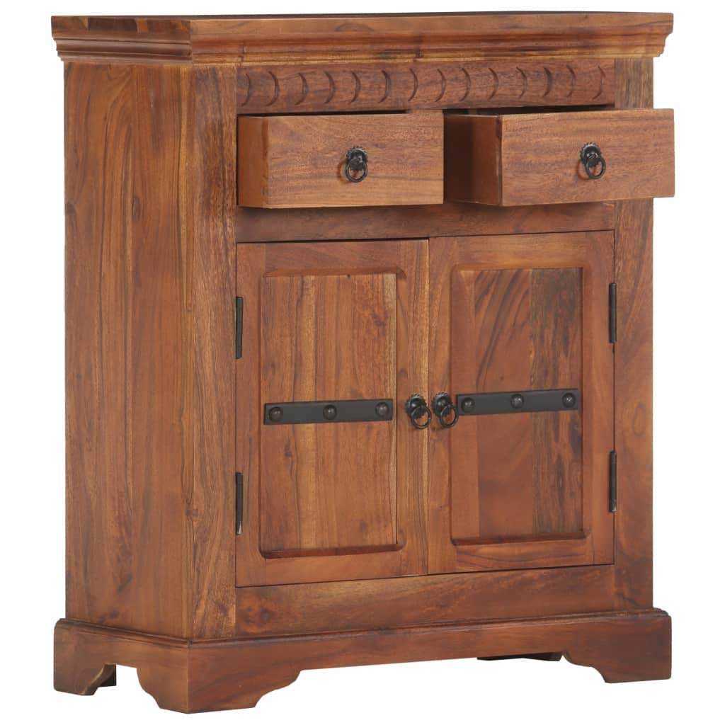 Rustic Acacia Wood Buffet Sideboard - 24.8