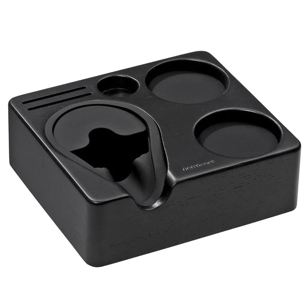 Premium Wooden Normcore Tamping Mat Station for Espresso - Barista-Grade Coffee Accessory for Home & Professional Use