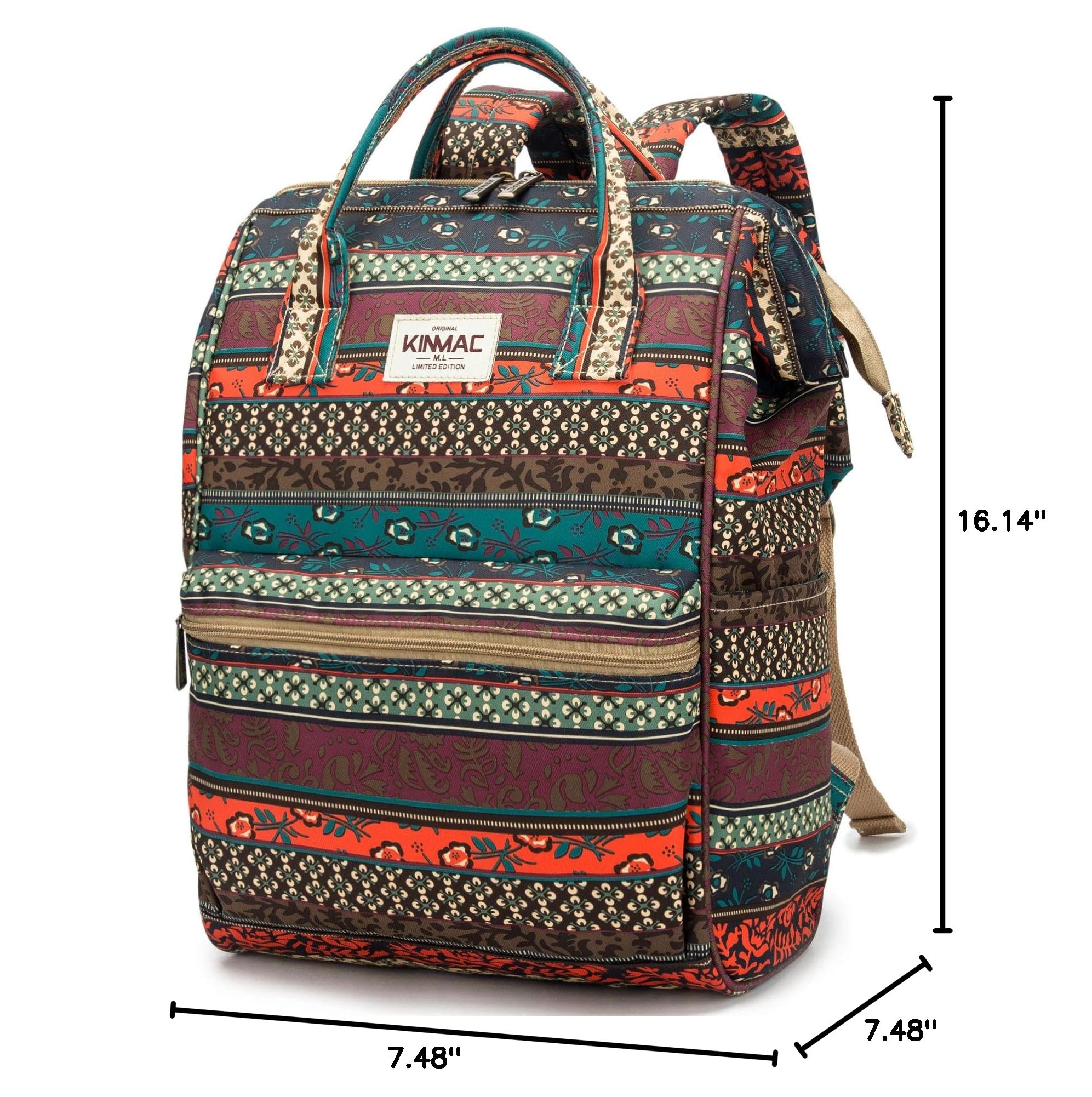 Kinmac 15.6 Inch Waterproof Laptop Backpack for Travel & Outdoor