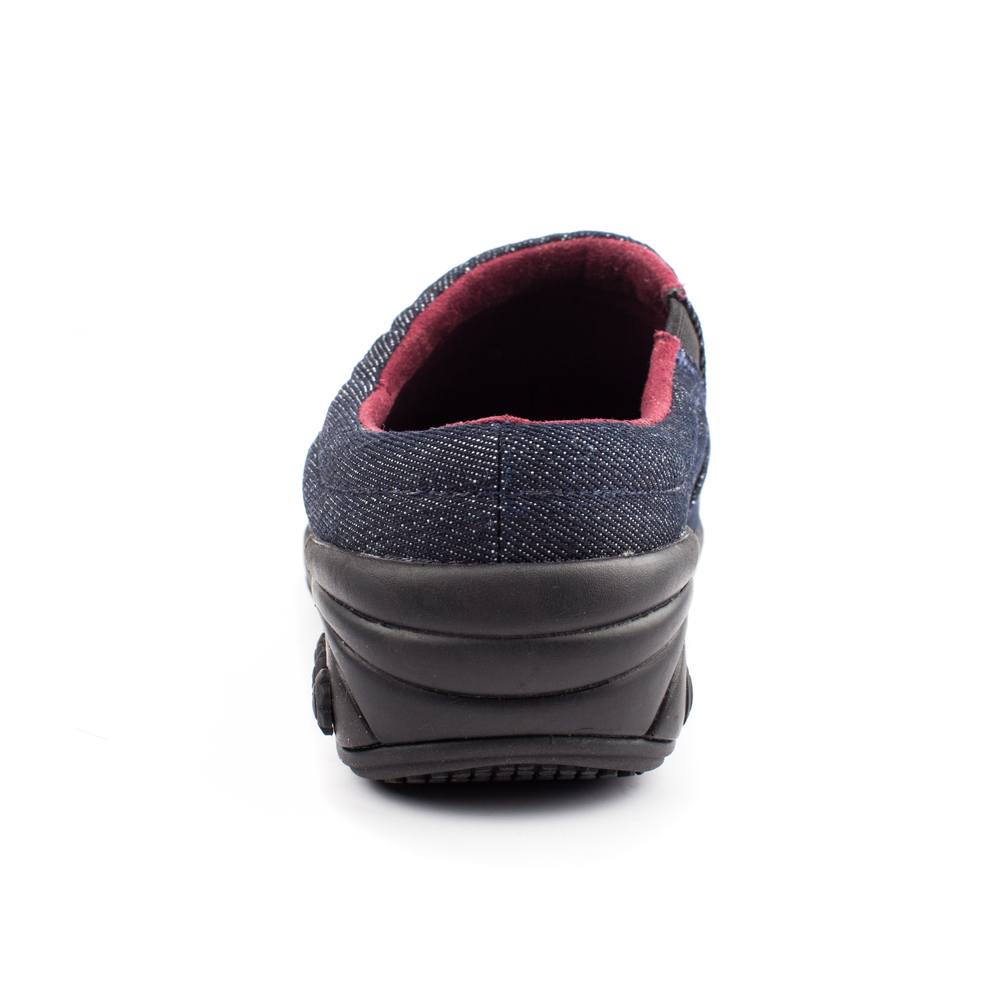 Molly Women's Comfortable Denim Clogs - Slip-Resistant Casual Shoes for Walking, Gardening & Outdoor Activities