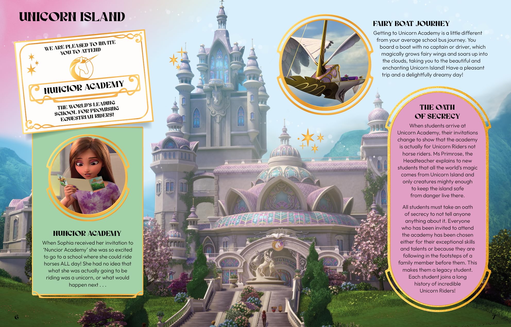 Unicorn Academy: The Magical Guide - Official Netflix Show Companion Book | Perfect Gift for Fantasy Lovers & Kids | Great for Bedtime Stories, Birthday Presents & Unicorn-Themed Parties