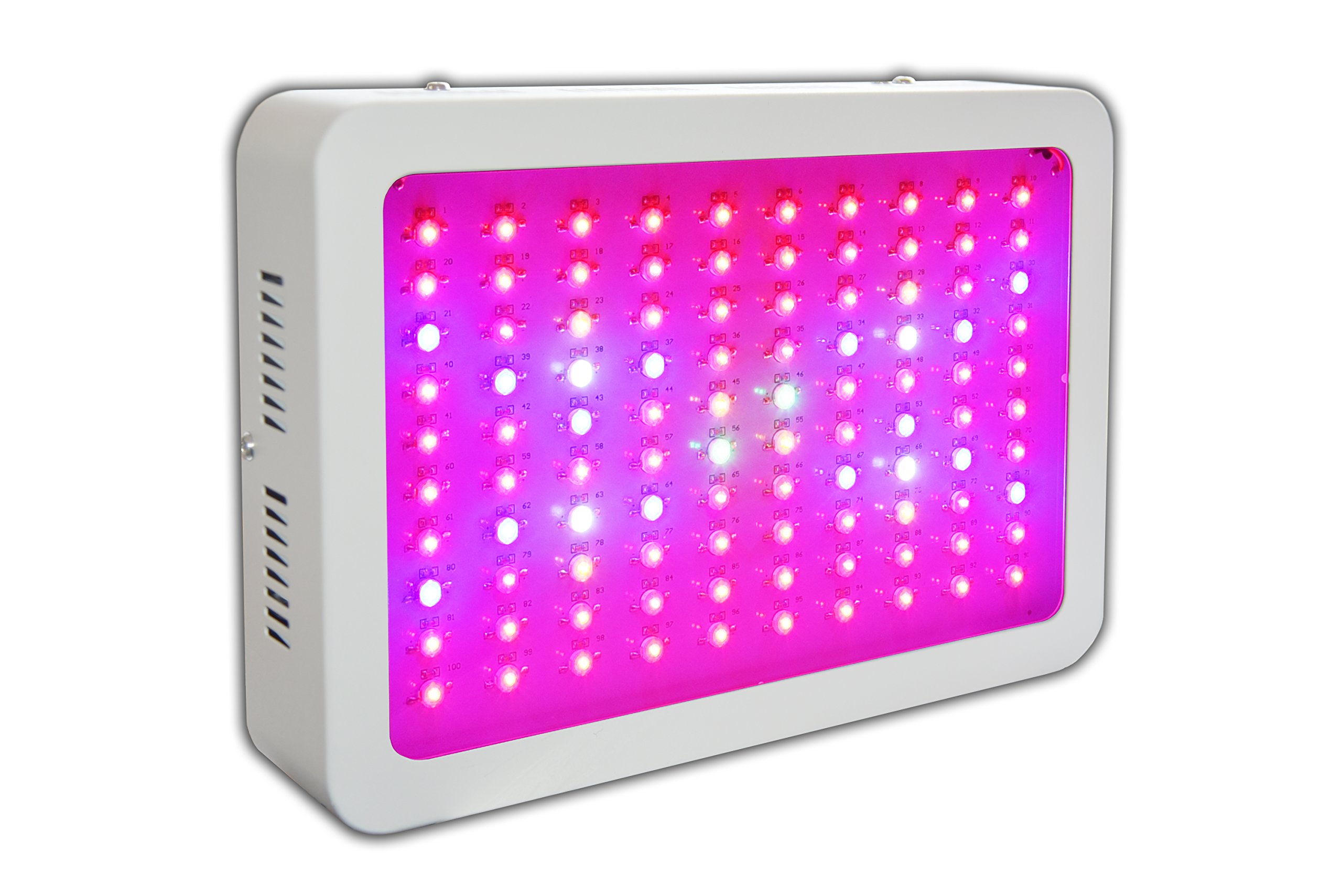 300W Full Spectrum LED Grow Light for Hydroponic Indoor Plants - Ideal for Vegetables, Flowers, and Herbs | Perfect for Home Gardening, Greenhouse, and Indoor Farming