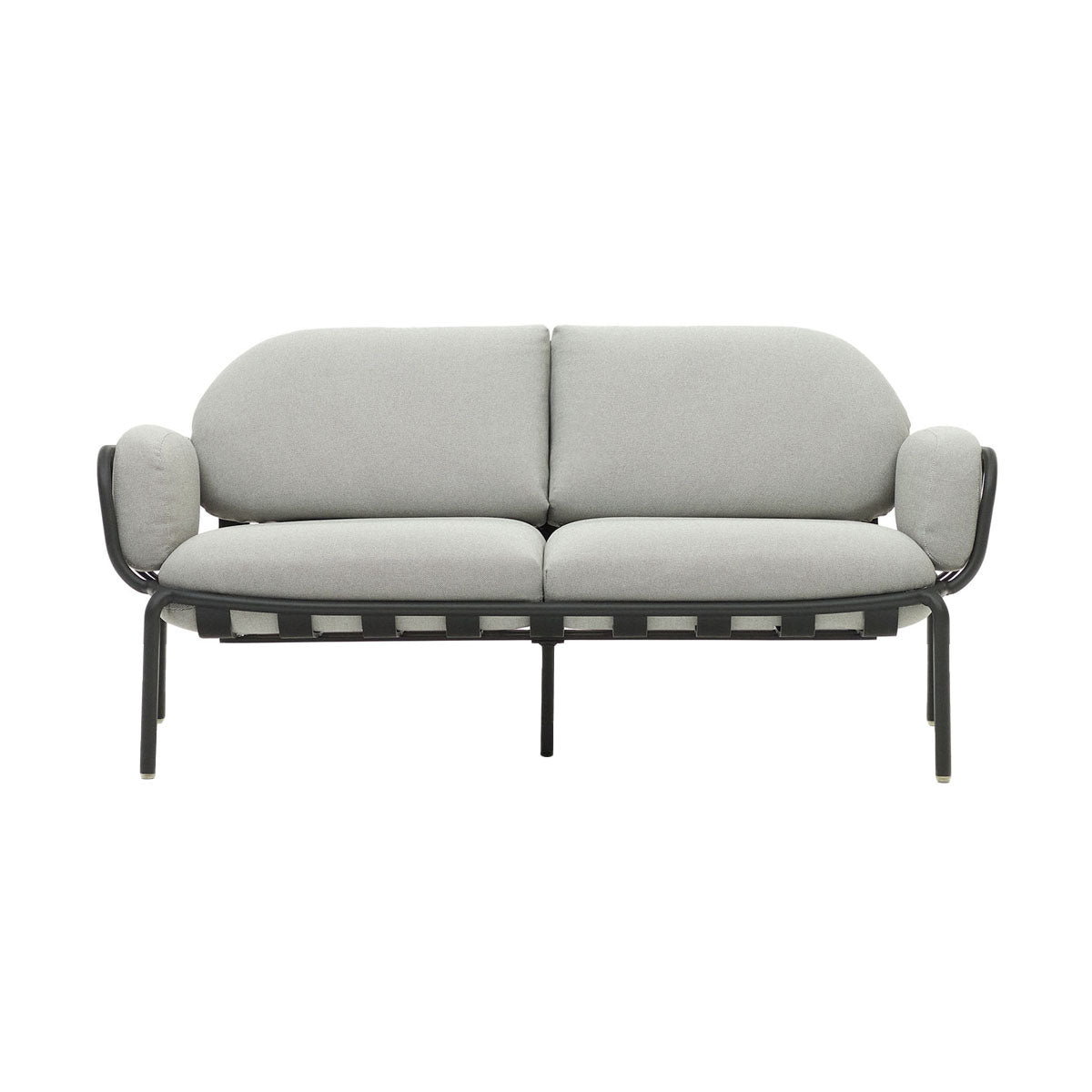 Joncols Outdoor 2-Seat Patio Sofa Set with Weather-Resistant Cushions - Perfect for Garden, Backyard, and Poolside Relaxation
