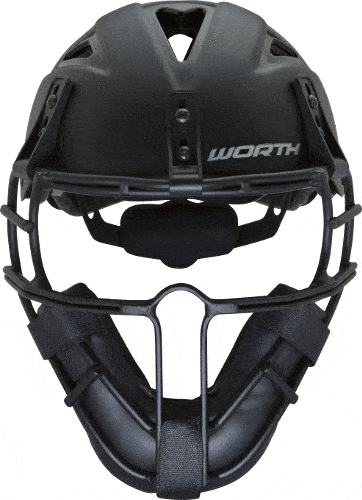 Worth Legit Protective Softball Pitcher's Mask LGTPH - Lightweight Face Guard for Fastpitch Softball Players - Perfect for Practice, Games & Tournament Play