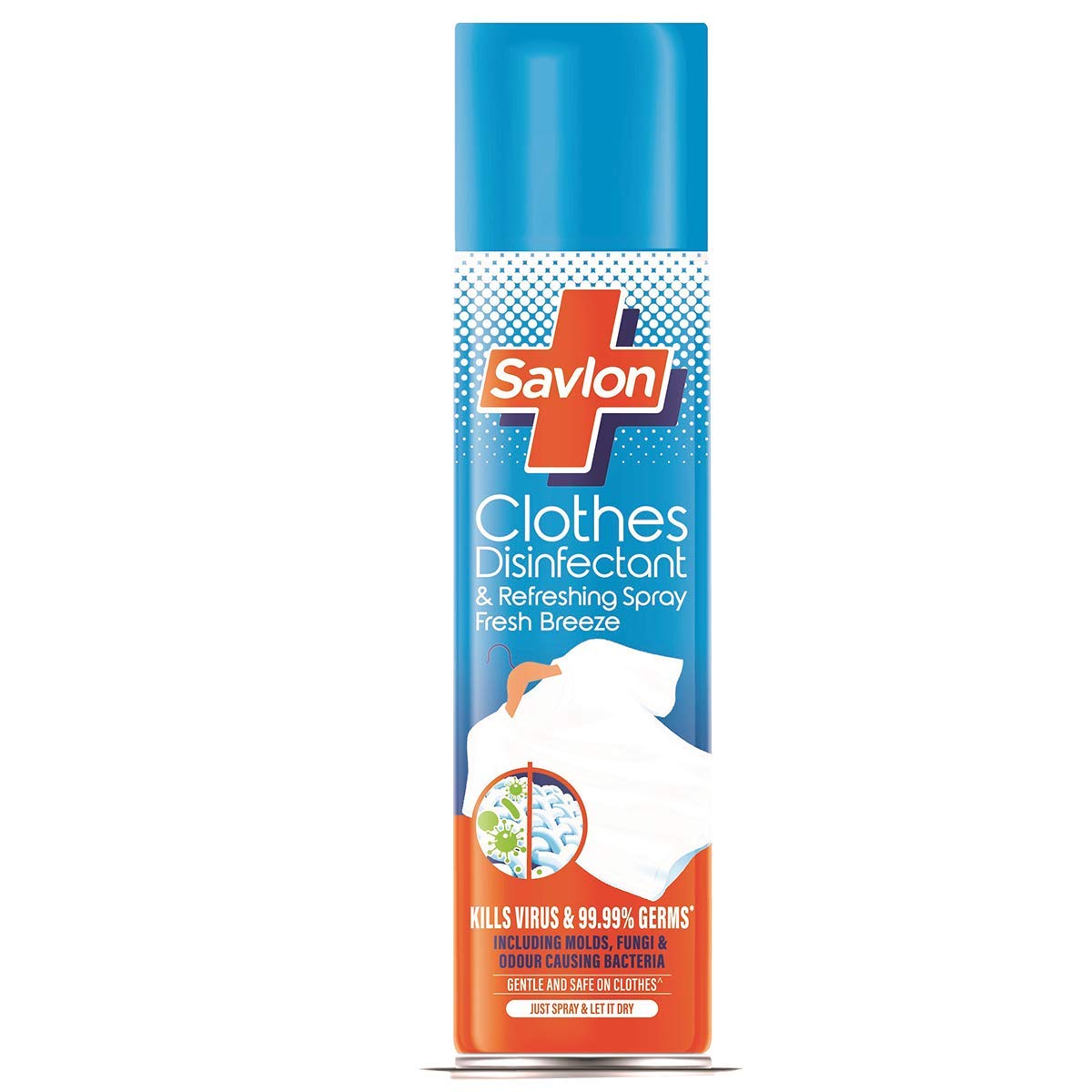 Savlon Herbal Sensitive pH Balanced Liquid Handwash Refill Pouch 1500ml + Clothes Disinfectant & Refreshing Spray 230ml - Gentle Skin Care & Fabric Freshener for Home, Travel, and Daily Hygiene