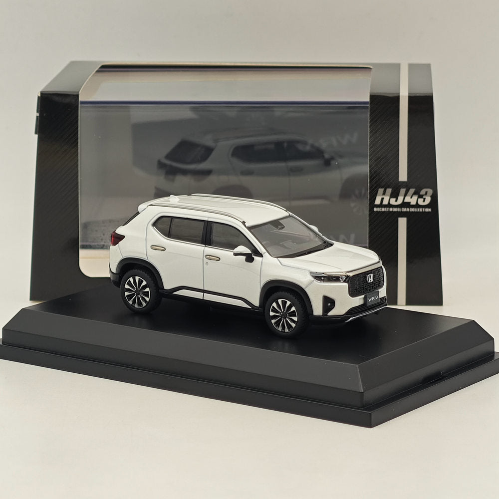 1/43 Scale Honda WR-V Platinum White Pearl Diecast Model Car - Limited Edition Collectible for Car Enthusiasts & Hobbyists | Perfect for Display, Gifts, and Model Car Collections