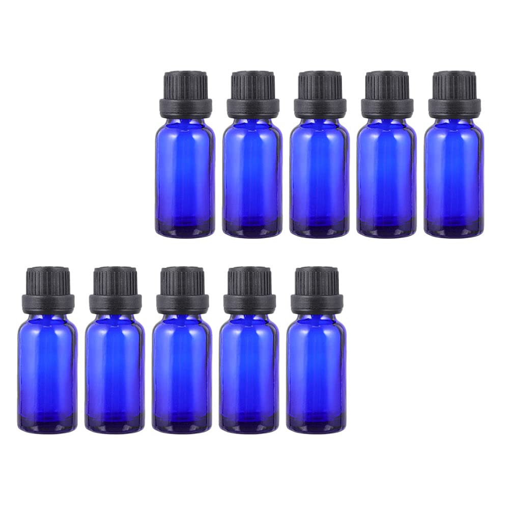 OSALADI 12-Piece 15ml Amber Glass Essential Oil Bottles with Euro Dropper Caps - Perfect for Storing Essential Oils, Perfumes & DIY Aromatherapy Blends | Ideal for Travel, Home Use & Gift Giving