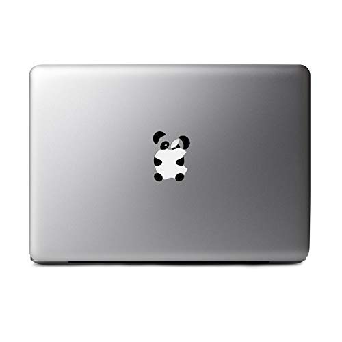Furivy Panda Laptop Sleeve for Apple MacBook Air/Pro 13 Inch - Protective Black Case for MacBook 13