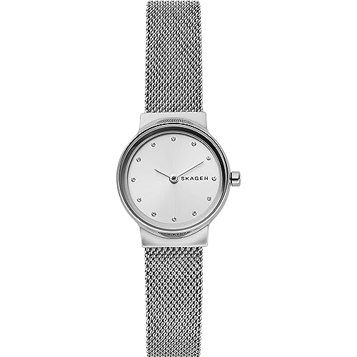 Silver Tone and White