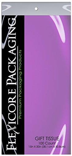 Premium Black Kraft Paper Gift Bags with Lavender Tissue Paper - 8