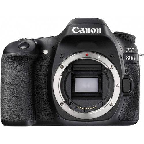 Canon EOS 80D DSLR Camera Bundle with EF-S 18-135mm Lens, EF-S 55-250mm f/4-5.6 IS STM Lens & 50mm f/1.8 STM Lens - Perfect for Portrait, Wildlife & Travel Photography