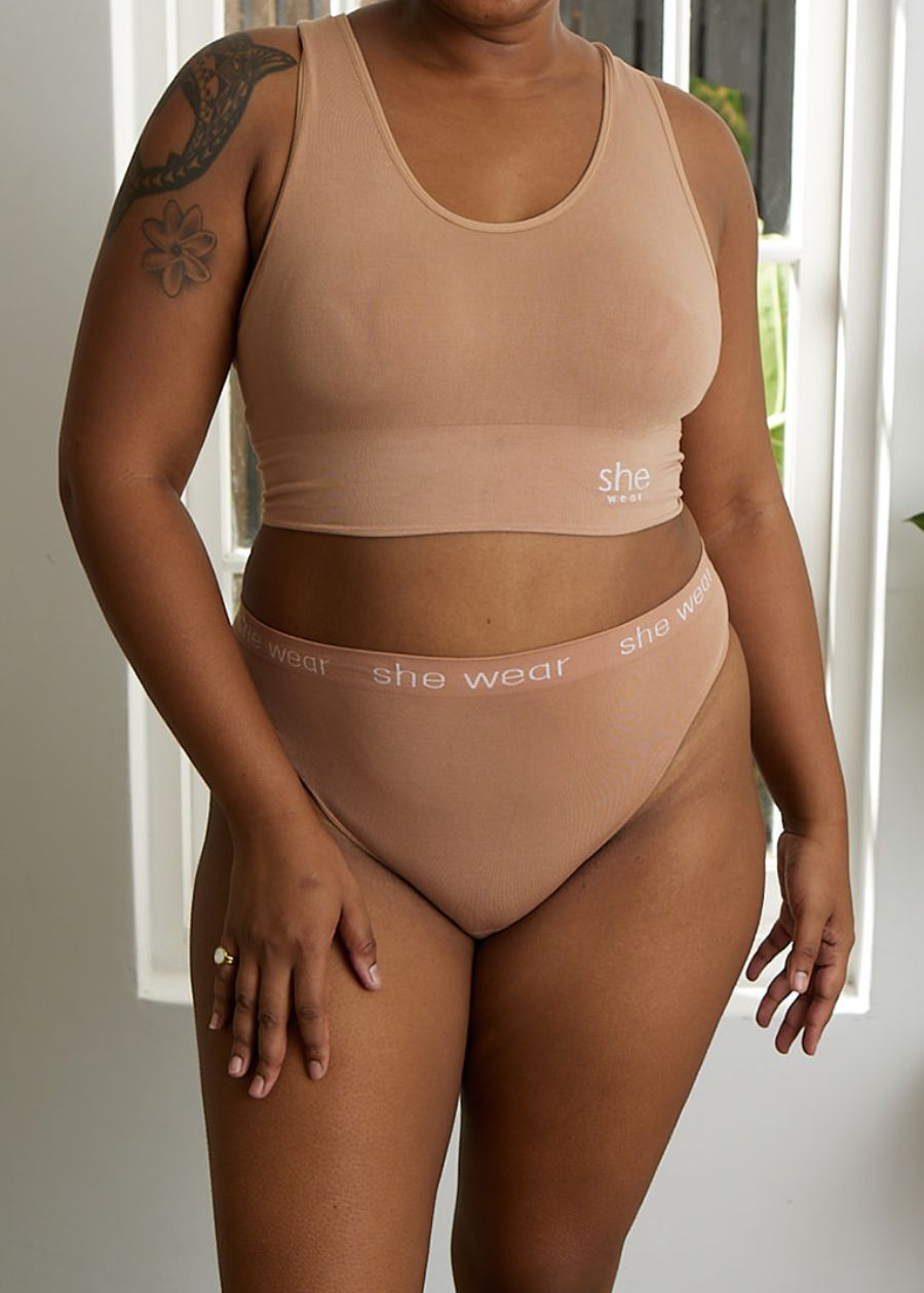 Organic Bamboo G-String Thong - Eco-Friendly Women's Underwear for Comfort & Breathability - Perfect for Yoga, Workout & Daily Wear