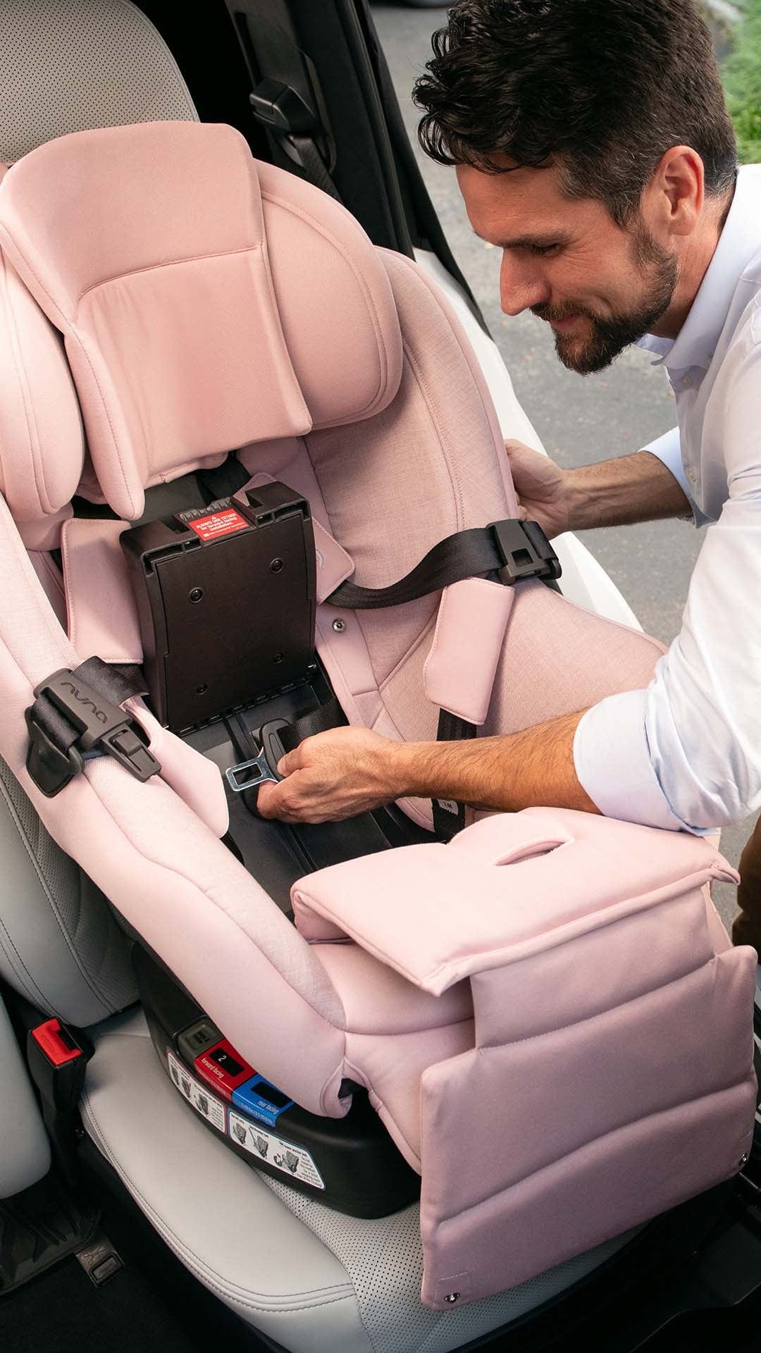 Nuna Rava Convertible Car Seat - Safe & Comfortable for Toddlers & Kids | 5-65 lbs | Rear & Forward Facing | Perfect for Family Travel & Daily Commute