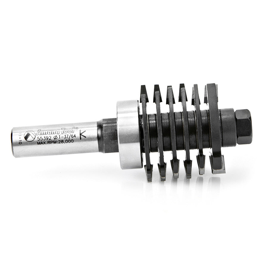 Amana 55392 1/2-Inch Shank Finger Joint Router Bit - Perfect for Woodworking, Cabinet Making, and Joinery Projects