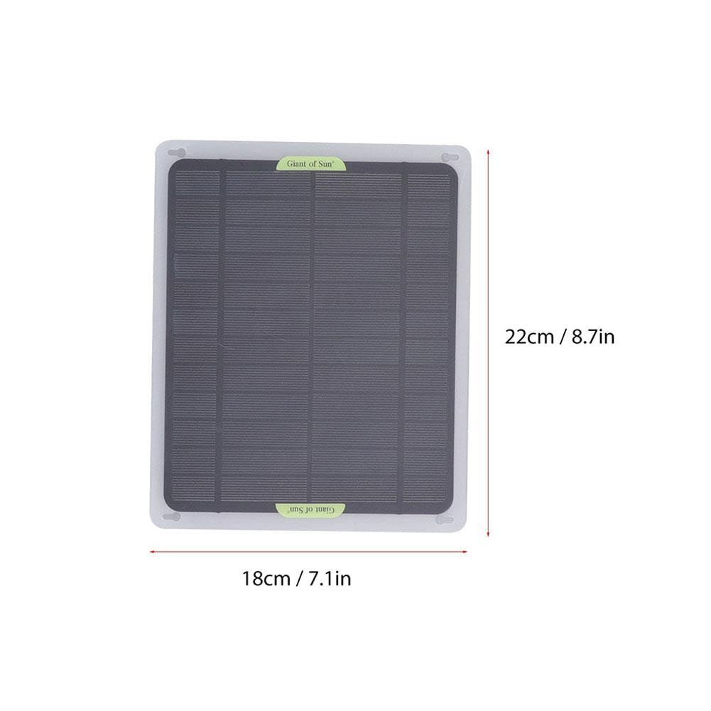 20W Solar Powered Heater Panel - Greenhouse & Chicken Coop Warmer with Radiant Heat for Solar Drying, Pet House Heating | Energy Efficient Outdoor Heating Solution for Gardens, Farms & Animal Shelters