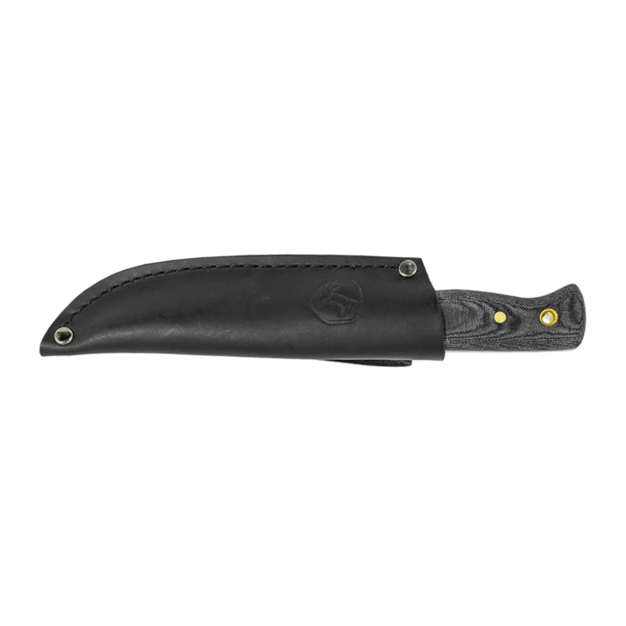 Condor Tool & Knife Bushlore Camp Knife - 4.3 Inch High Carbon Steel Blade with Hardwood Handle & Leather Sheath - Outdoor Survival Knife for Camping, Hunting, Bushcraft and Wilderness Adventures