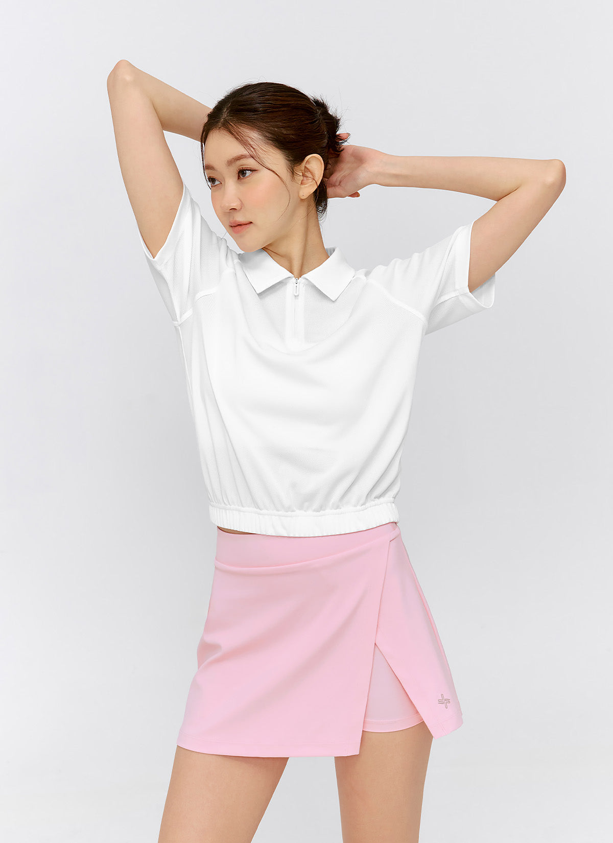 Black Label Power Rise Slit 2-in-1 Skirt - High Waist Flowy Skirt with Side Slit for Women | Perfect for Office Wear, Date Night & Summer Outfits