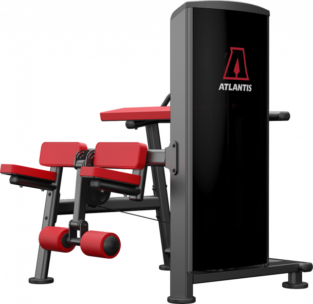 ATLANTIS Kneeling Leg Curl Machine - Home Gym Equipment for Hamstring & Glute Workout - Perfect for Strength Training & Fitness Enthusiasts