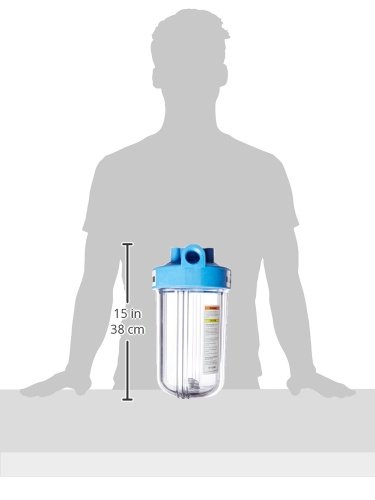 Pentair Pentek 166219 Big Clear 10-Inch Whole House Water Filter Housing - 1