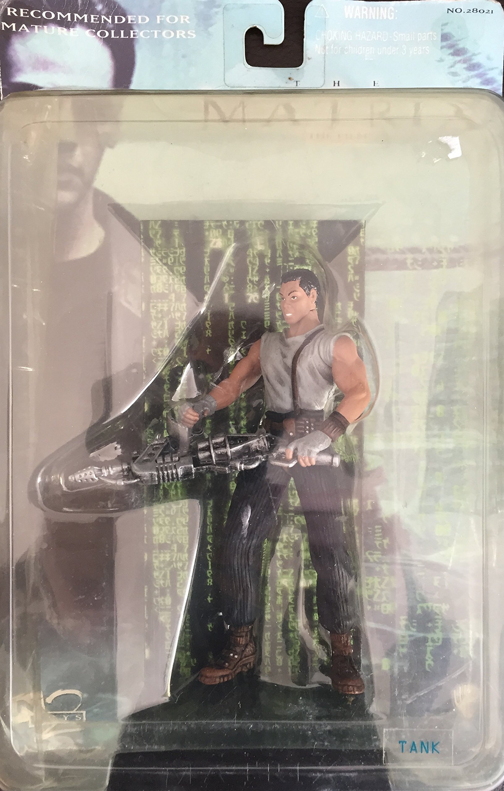 The Matrix Tank Action Figure - 2000 N2 Toys Collectible for Movie Fans & Display