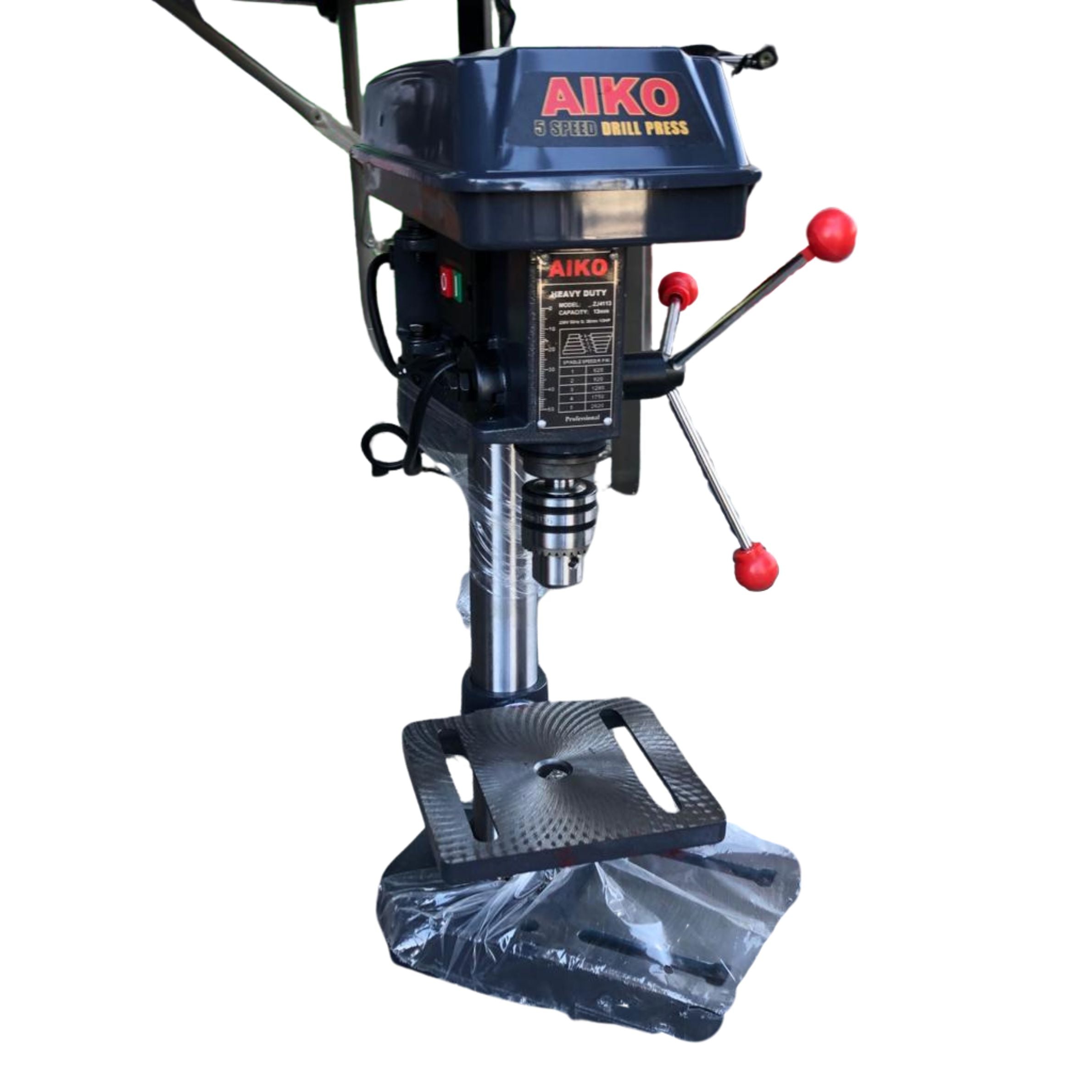 Aiko 13mm 1/4HP Heavy Duty Bench Drill Press - Model 4113 | Precision Drilling for Woodworking, Metalworking & DIY Projects