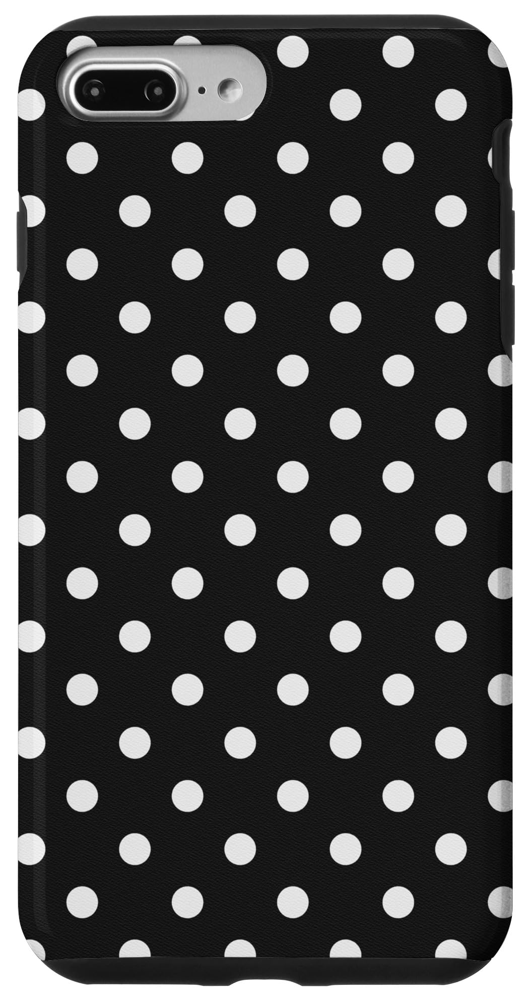iPhone 7 Plus/8 Plus Polka Dot Phone Case - Stylish Polka Dot Print Protective Cover for Everyday Use and Travel