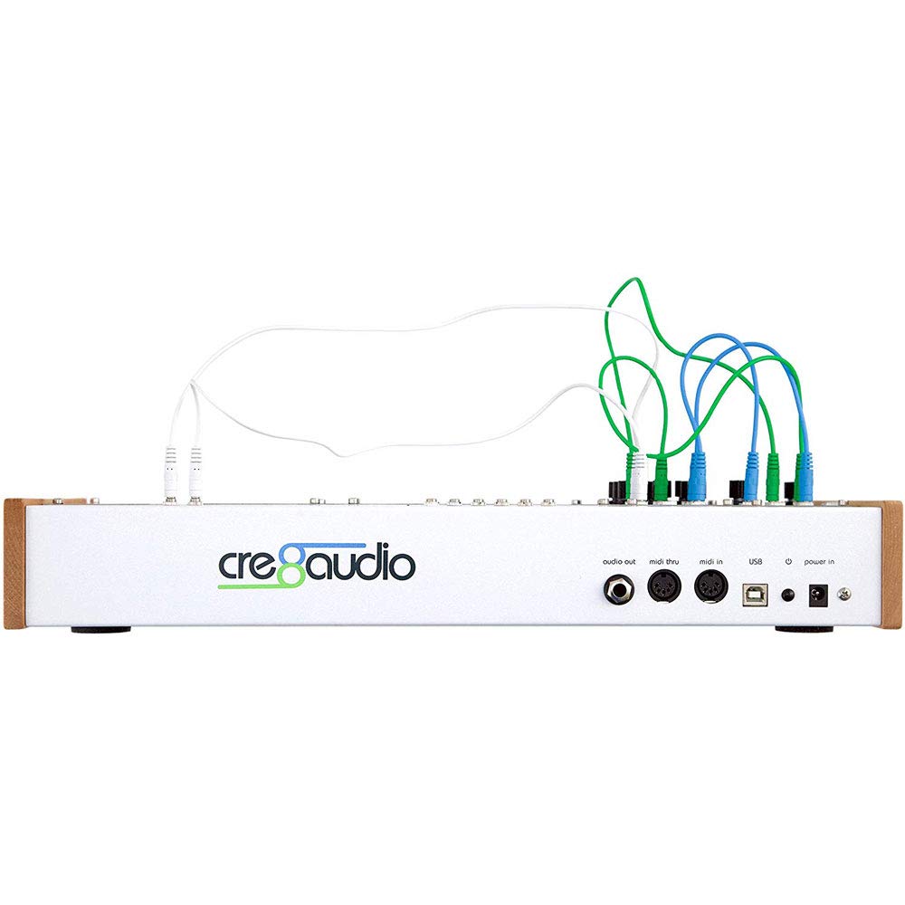 Cre8audio Eurorack Modular Synthesizer Nifty Kit Bundle with HPC-A30 Studio Monitor Headphones & 8 Sets 3' TS Patch Cables - Perfect for Electronic Music Production, Live Performance & Home Studio Setup