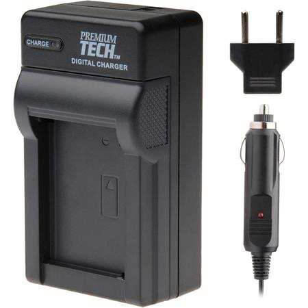 Premium Tech PT 96 Fast USB-C Travel Charger for Canon LP-E17 Battery - Compact & Lightweight Power Solution for Travel Photography, Vlogging & Outdoor Adventures