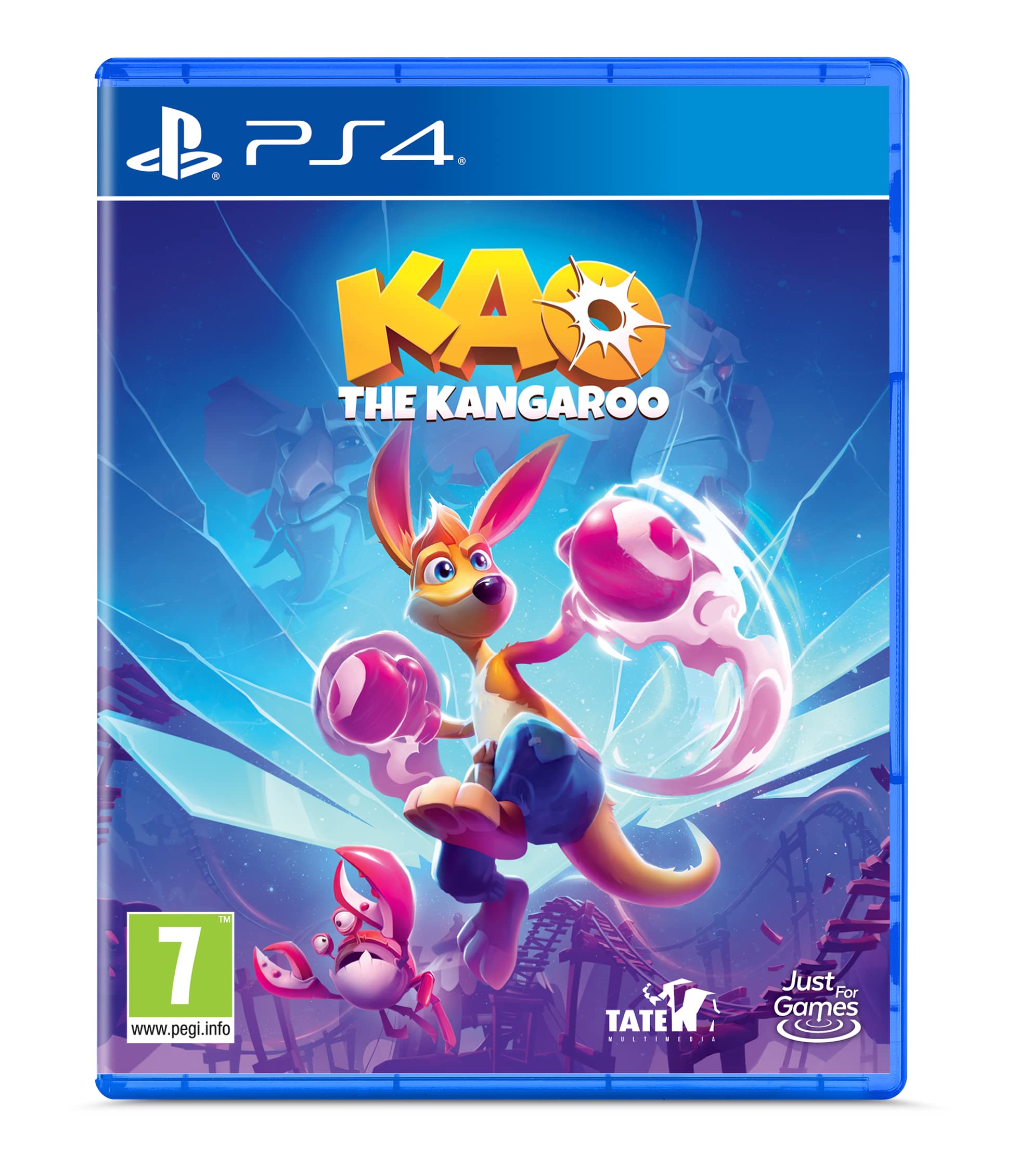 Kao The Kangaroo PS4 Game - Action-Adventure Platformer for PlayStation 4 | Perfect for Family Gaming & Adventure Lovers
