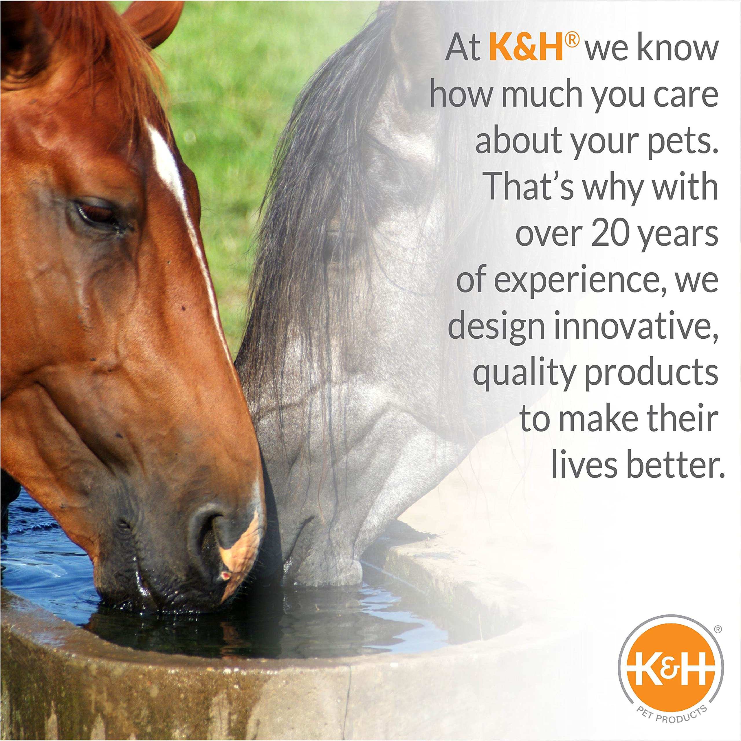 K&H Pet Products Thermo-Hose Ice Free Heated Water Hose - 40ft Rubber Hose with 200W Heating for Winter Pet Care & Livestock Watering - Prevents Freezing in Cold Weather