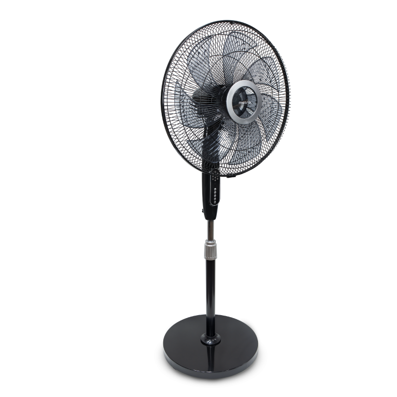 MSF1873R 18 Inch Stand Fan with Remote Control - Quiet Cooling for Home, Office & Bedroom - Adjustable Height & Speed Settings