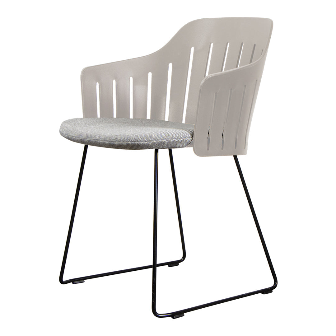 Choice Chair Sled Base with Seat Cushion - Comfortable Home Office & Gaming Chair for Work, Study, and Relaxation