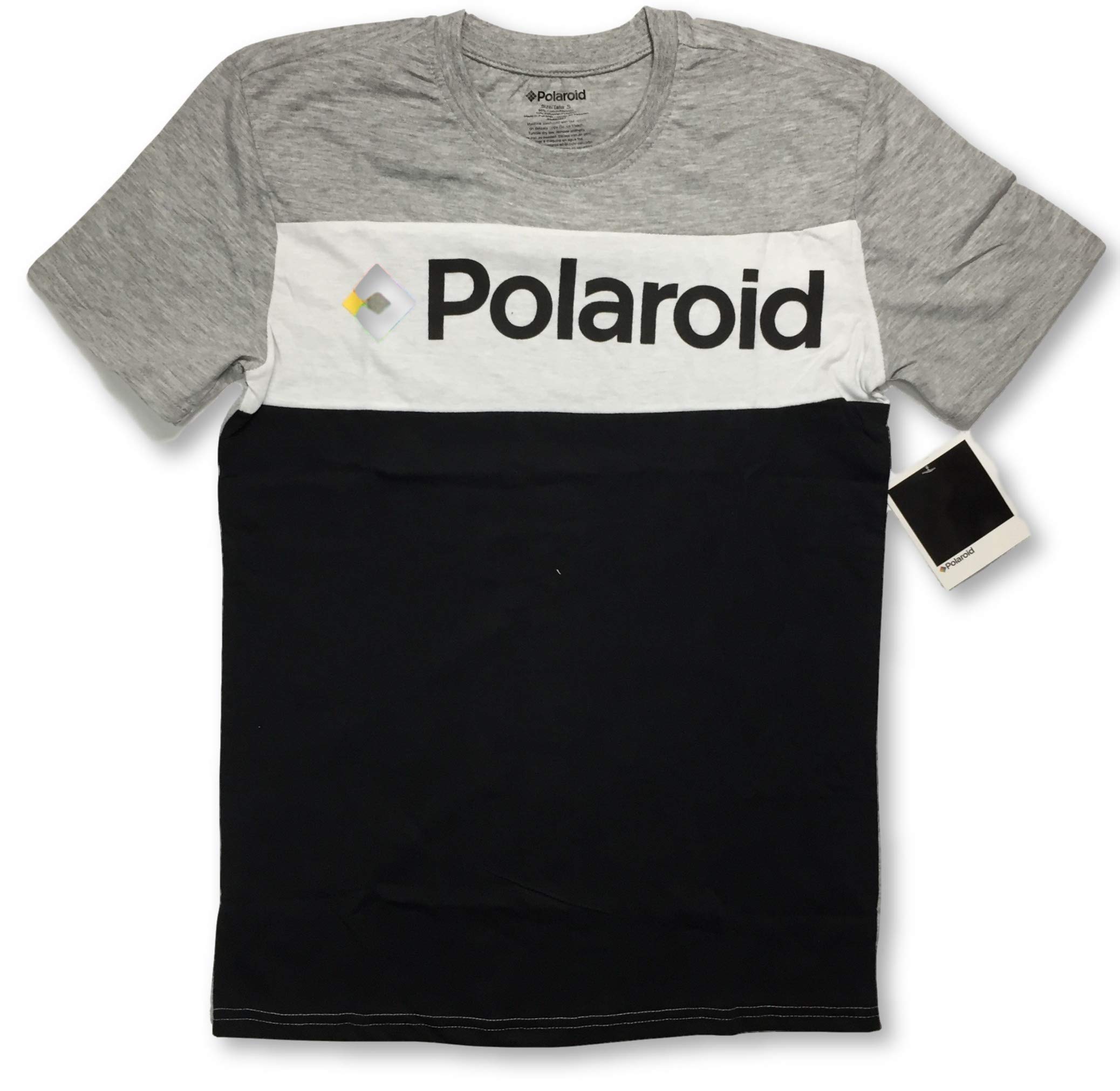 Polaroid Crew Neck Men's T-Shirt - Soft Cotton Casual Tee for Everyday Wear | Perfect for Streetwear, Lounge & Summer Outfits