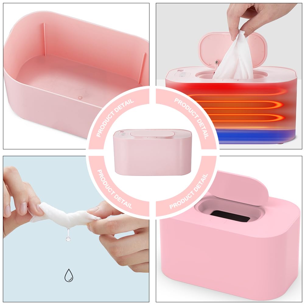 Portable Cordless Wipes Warmer - Battery Operated Wet Tissue Heater & Dispenser for Adults | Travel, Baby Care, Home & Office Use